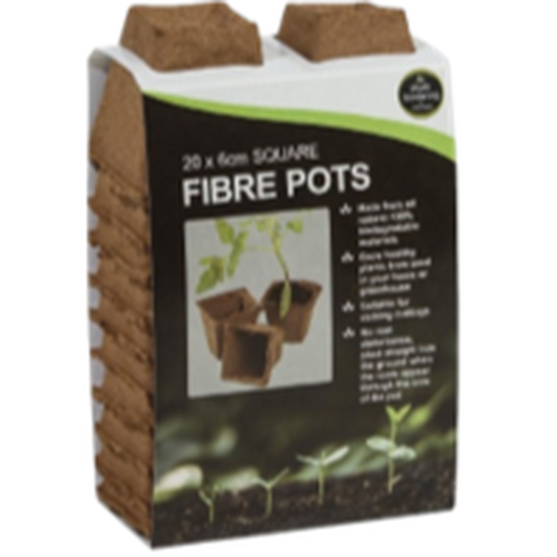 Vaso fibra quadrado 6